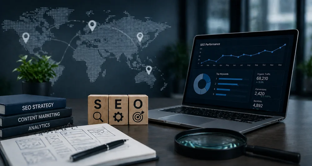 MOCOBIN SEO consulting and digital marketing strategy workspace