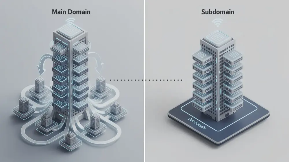 Subdomain vs subdirectory decision for website architecture