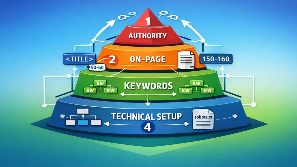 Technical SEO URL structure with folders canonicals and sitemaps