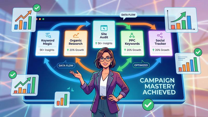 Core Semrush tools and how they work