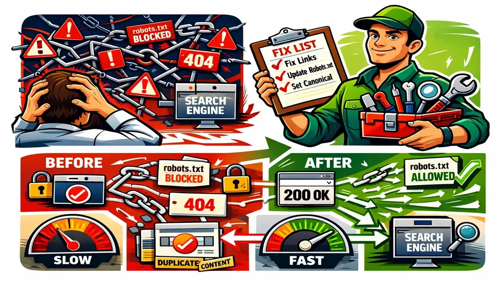Common title tag mistakes and SEO fixes