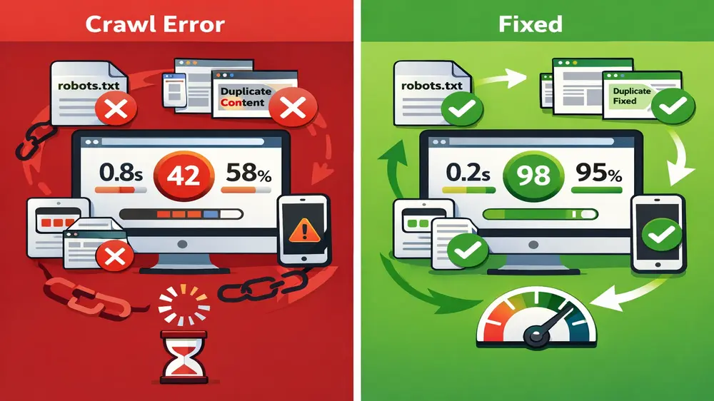 Common URL structure mistakes that harm SEO