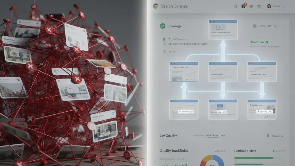 Off-page SEO mistakes including spam links paid links and weak citations