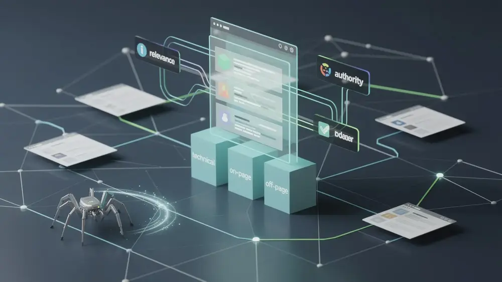 Off-page SEO authority signals and backlinks for online visibility