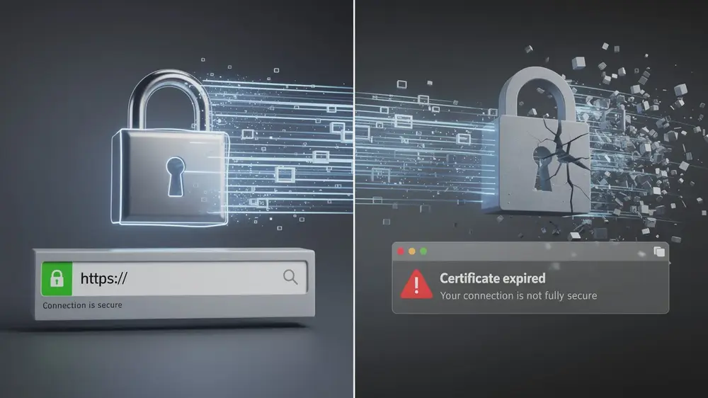 Advanced HTTPS setup supporting secure web performance and modern browser features