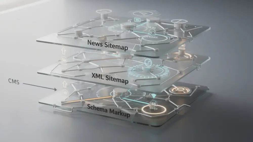 Advanced news sitemap optimization with automation, Search Console reports, article schema, and editorial trust signals