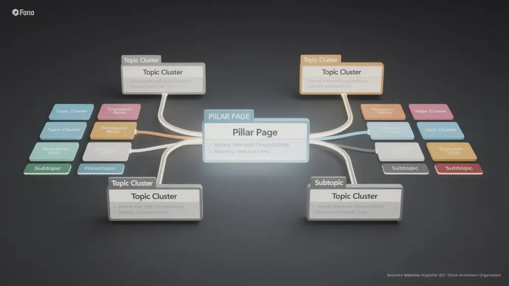 Site architecture audit workflow showing crawl depth, sitemap comparison, internal links, and broken link checks