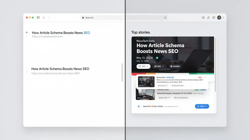 How Article Schema Enhances News Visibility and Search Performance