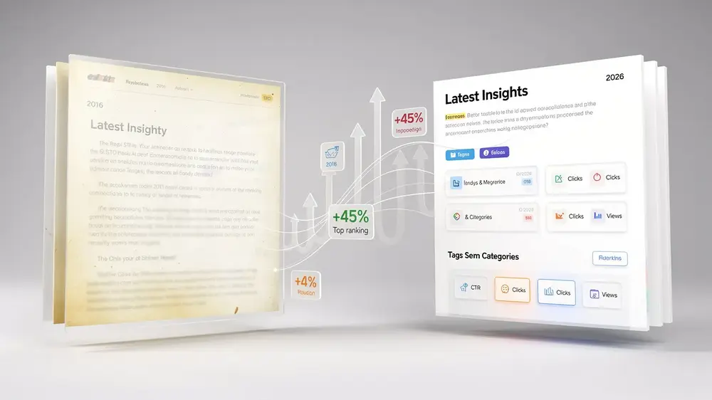 How content updates improve search performance and user experience