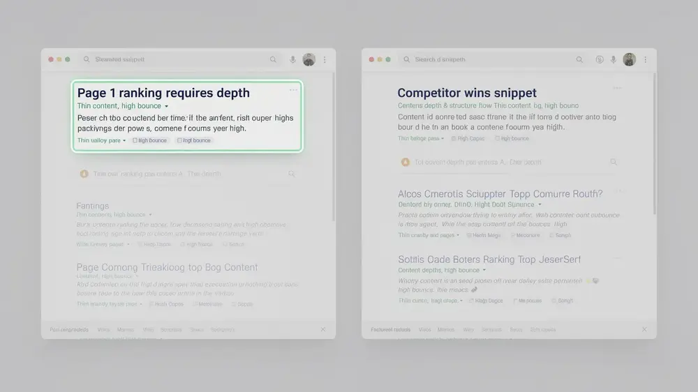 Critical Mistakes That Prevent Featured Snippet Success
