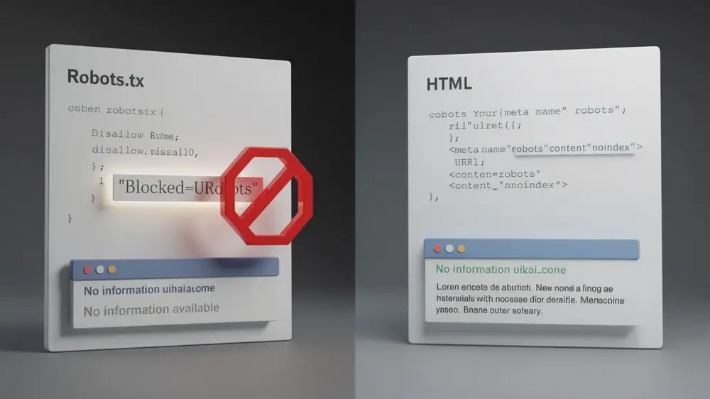 Critical Mistakes to Avoid When Using Noindex and Disallow