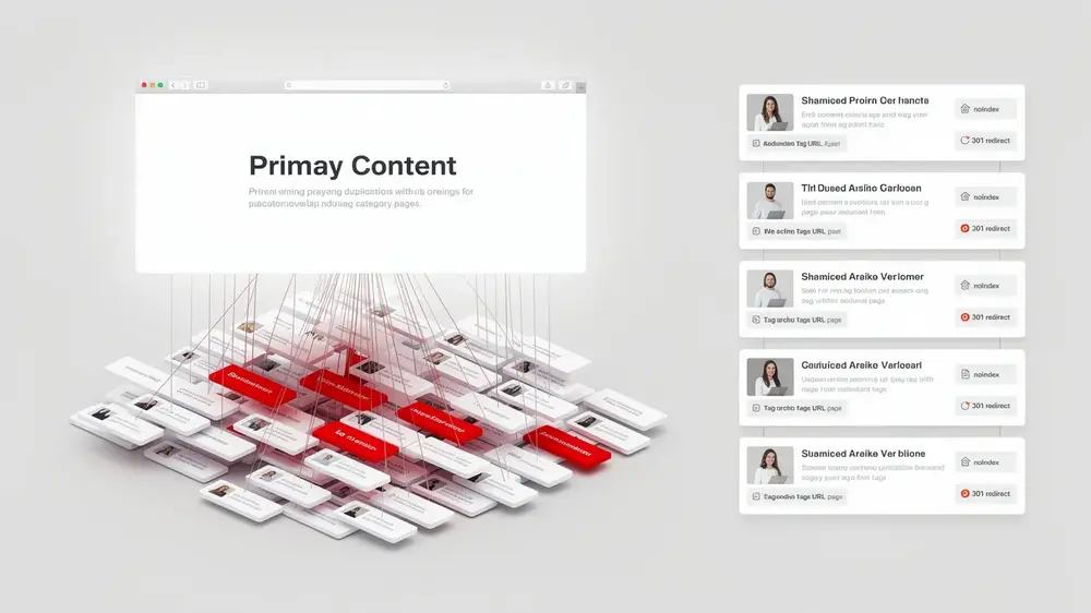 Common SEO problems caused by unmanaged tag pages and overlapping archive URLs