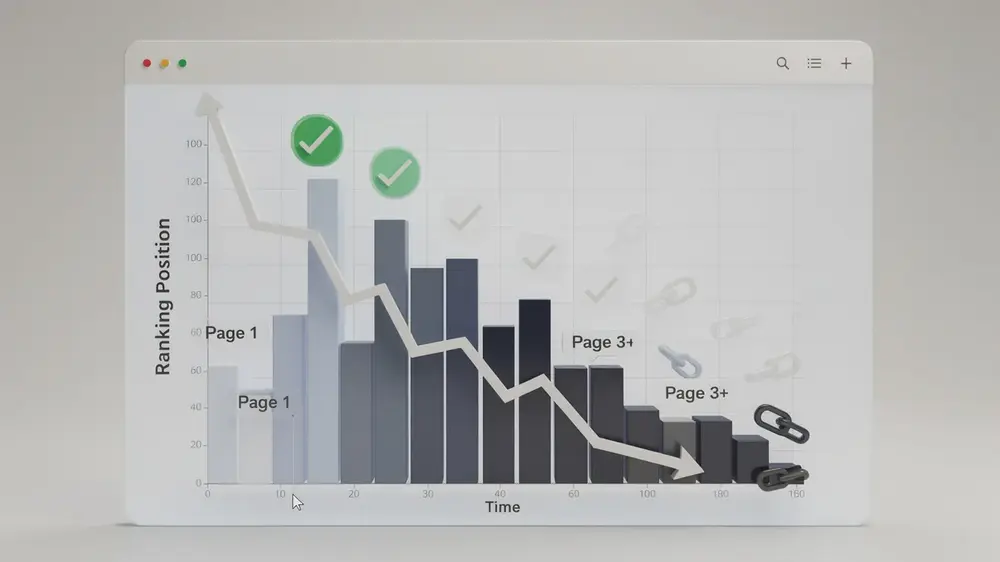 Google ranking drop diagnosis and recovery overview