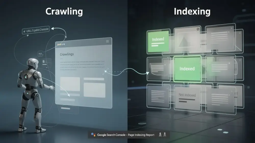 Google Search Console Page Indexing Report overview for SEO checks
