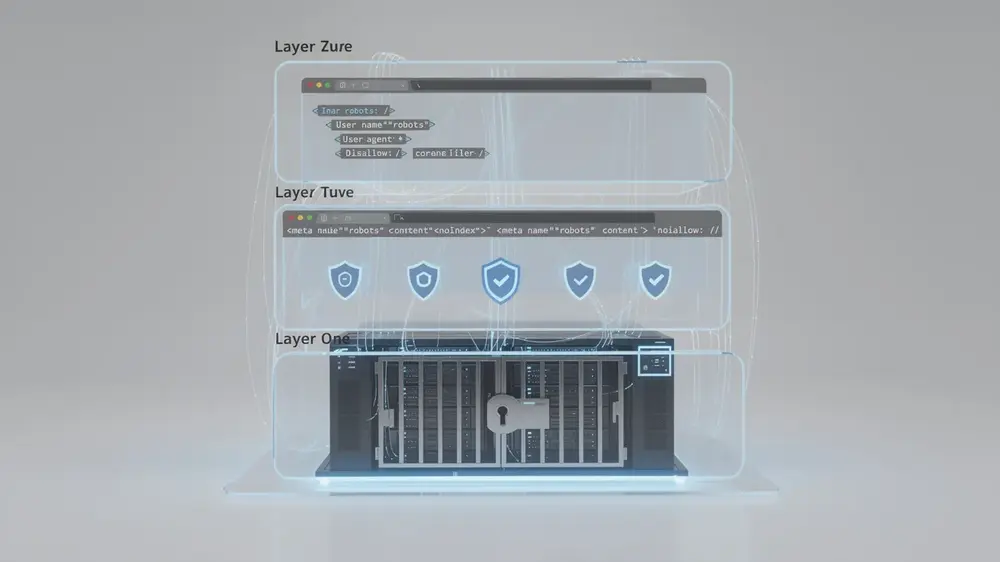 The Layered Protection Strategy for Staging Sites
