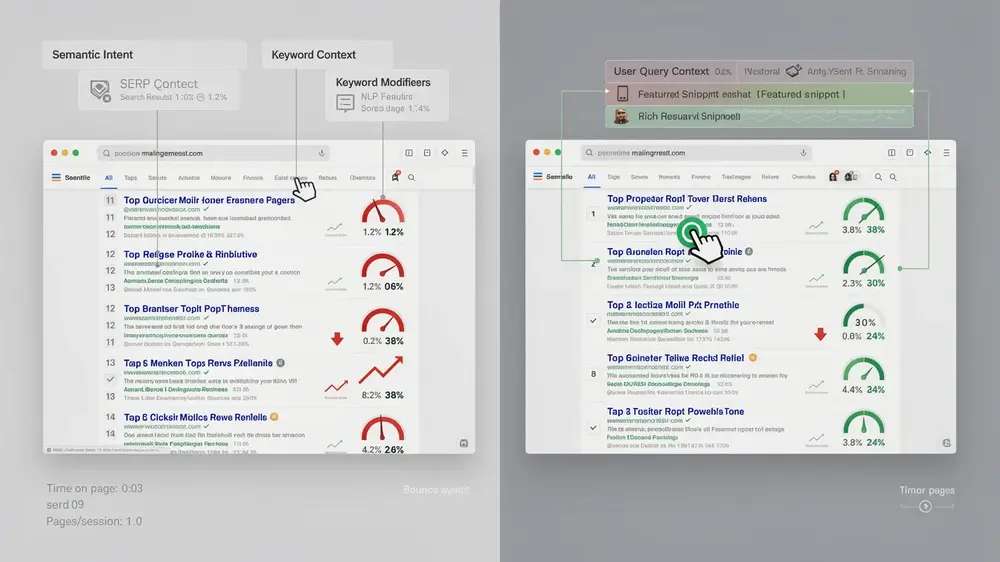 How search intent classification affects rankings and user experience