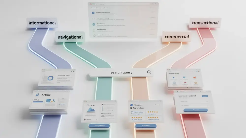 What search intent means in SEO