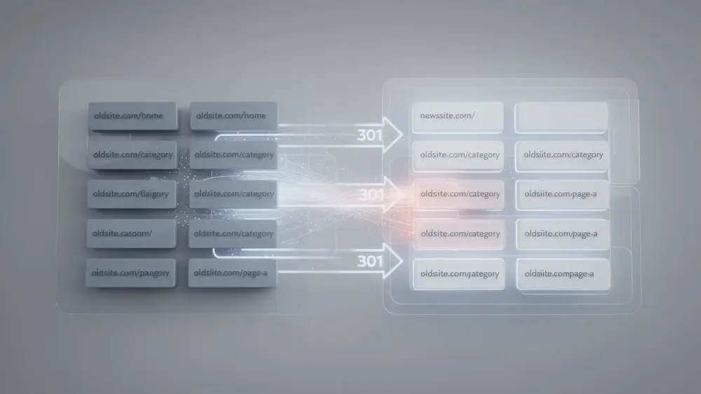 SEO migration planning for preserving rankings, traffic, redirects, and indexation during a website move