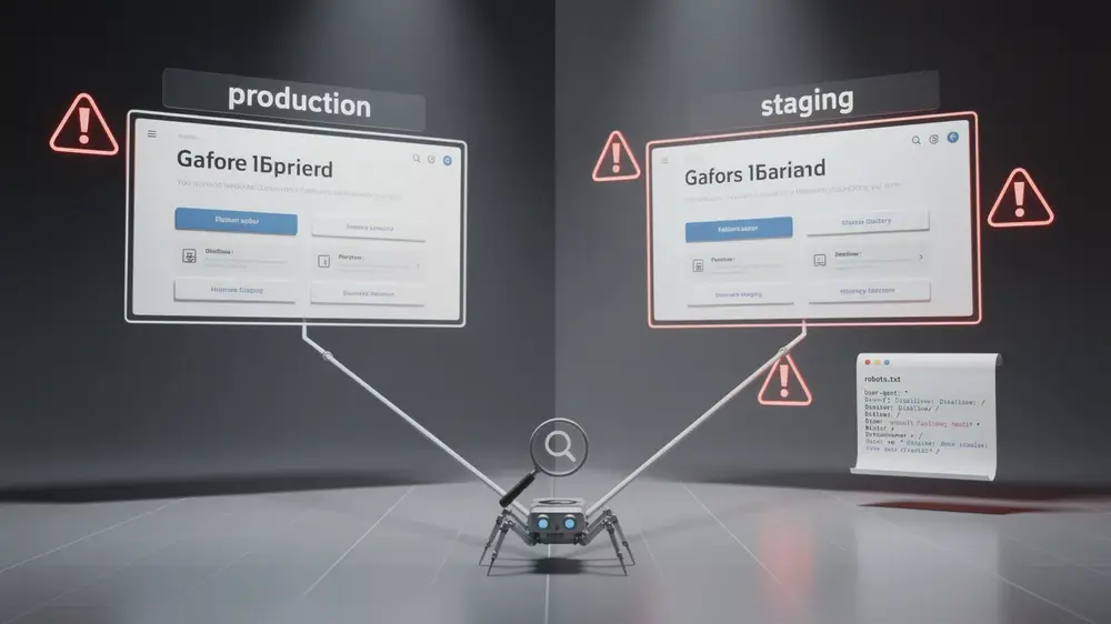 What Is Staging Site Indexing and Why Does It Happen