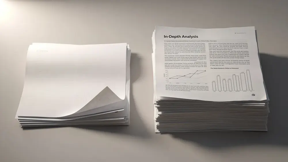 Thin content and search engine quality evaluation