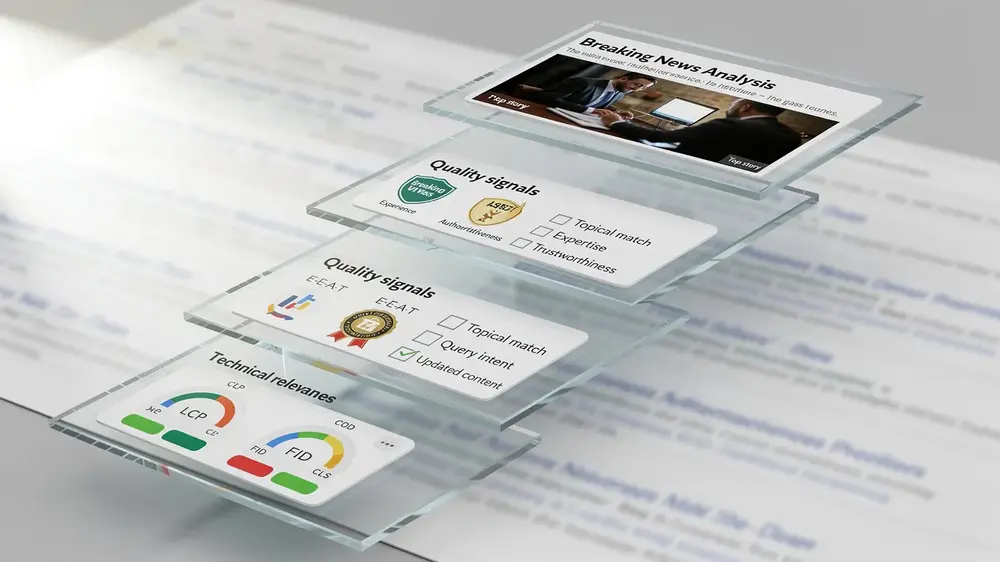 News SEO workflow for improving Top Stories visibility