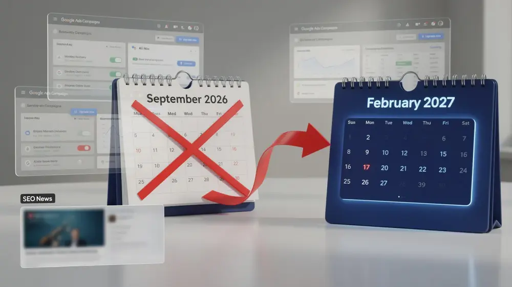 Google DSA Migration Deadline Extended to February 2027
