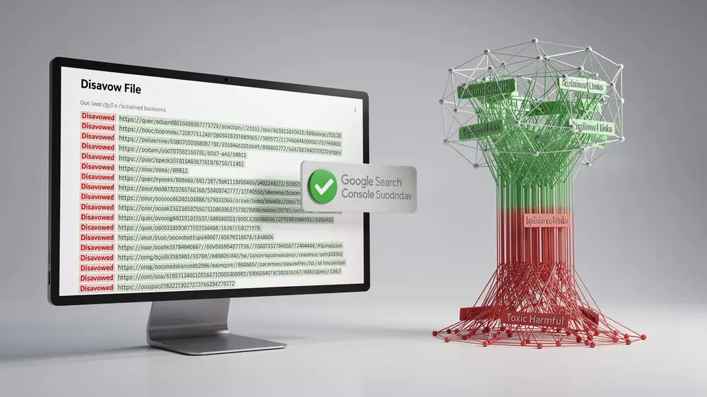 How to create and submit a disavow file correctly