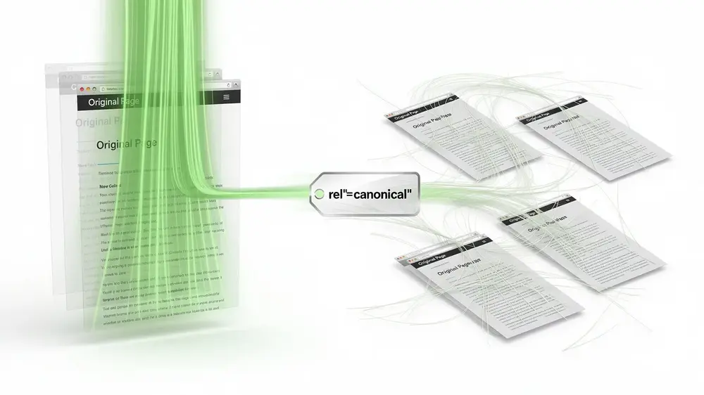 Duplicate content impact on search rankings and indexation signals