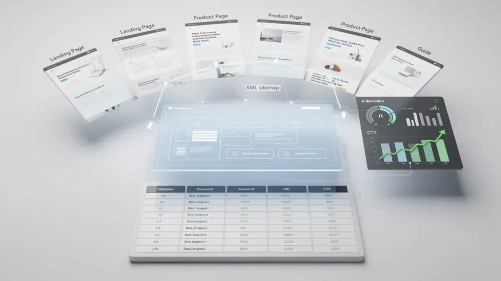 Programmatic SEO roadmap from research and data preparation to testing and monitoring