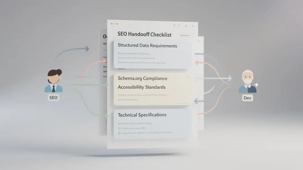 Post-launch SEO monitoring dashboard for crawling, indexing and technical performance