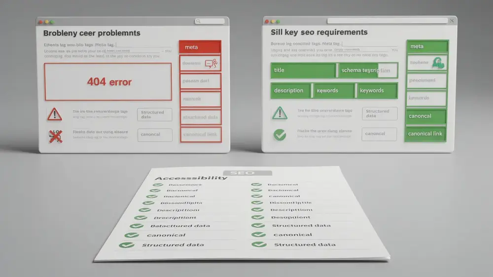 SEO quality assurance process covering pre-development review, staging tests and launch approval