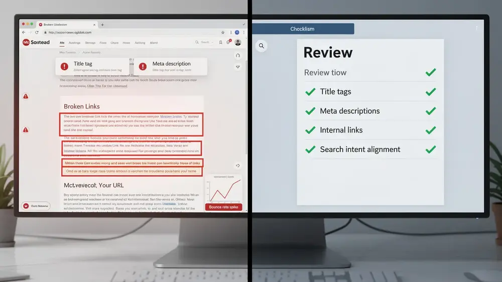 What Is an SEO Quality Control Checklist and Why Content Needs Pre-Publication Review