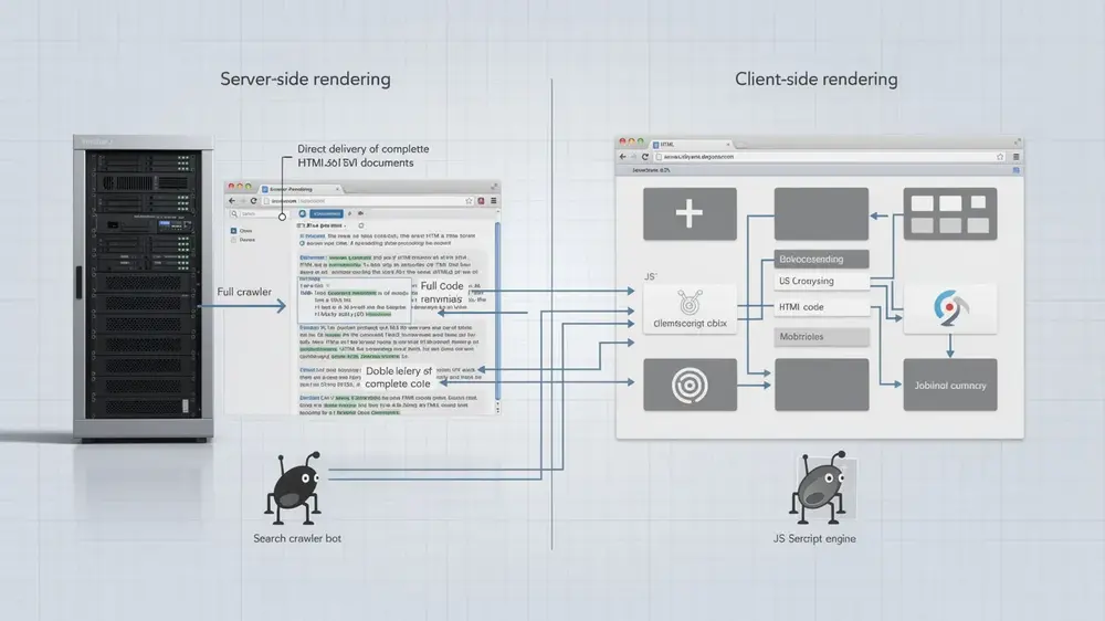 Server-side Rendering vs Client-side Rendering SEO Explained