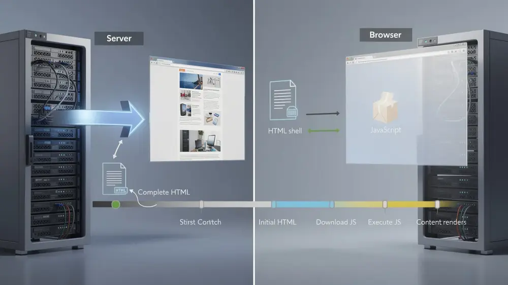 Understanding Server-Side Rendering and Client-Side Rendering