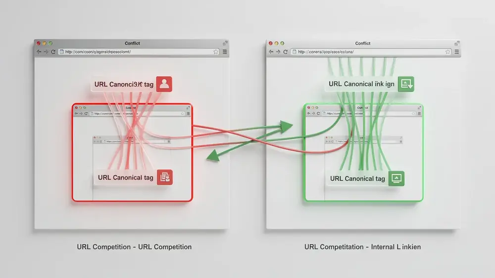 Check Whether Another URL Is Competing to Represent the Same Content