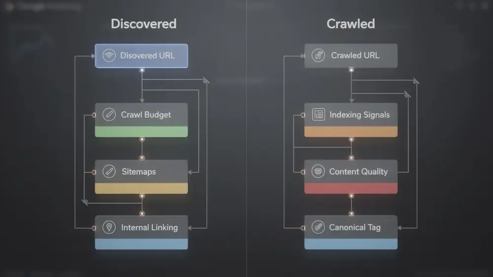 Crawled vs Discovered: Why the First Question Changes
