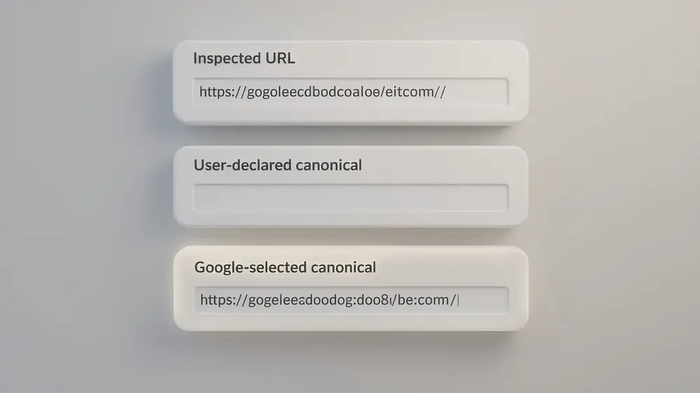 Before You Fix Anything, Find the URL Google Chose